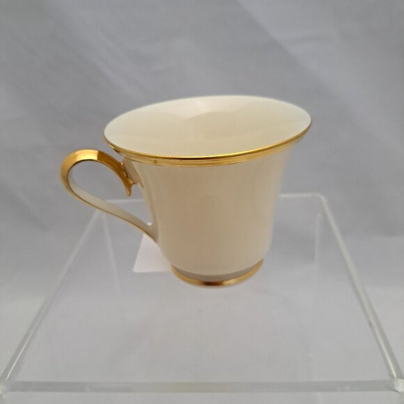 Lenox Eternal Pattern Coffee Cup Gold Trim Ceramic USA Replacement - Picture 5 of 13